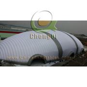 big inflatable tent